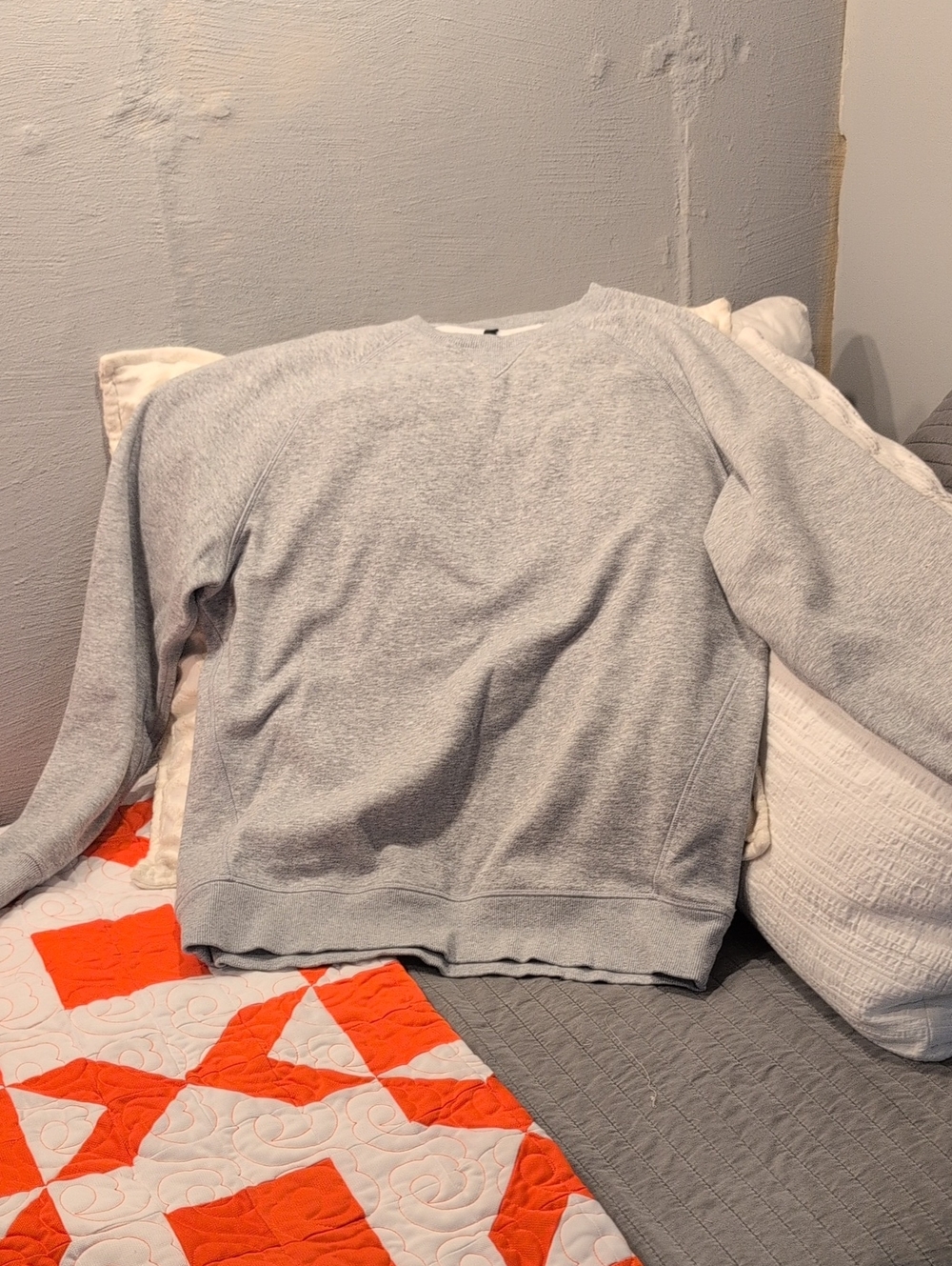 Light Gray Crewneck Sweatshirt Fabletics
